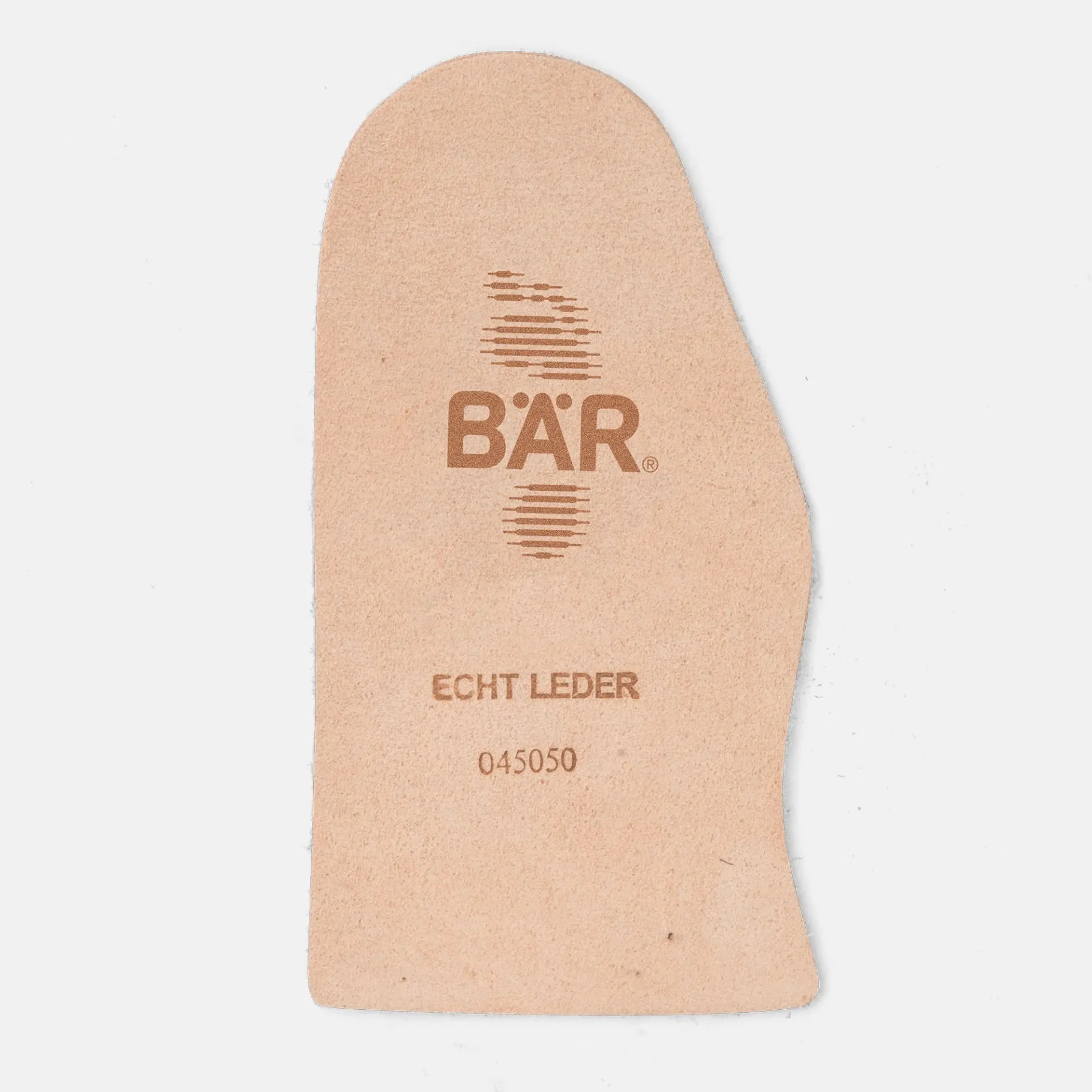 BÄR Schuhe Fersen-Halbeinlegesohle 4 mm Schlank DA natur Best